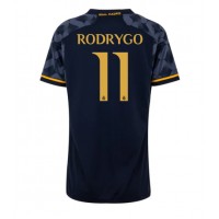Real Madrid Rodrygo Goes #11 Vonkajší Ženy futbalový dres 2023-24 Krátky Rukáv